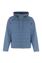 Load image into Gallery viewer, Technical fabric jacket with zip and hood
