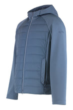 Load image into Gallery viewer, Technical fabric jacket with zip and hood
