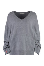 Load image into Gallery viewer, wool V-neck sweater
