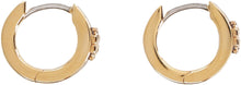 Load image into Gallery viewer, Kira logo hoop earrings
