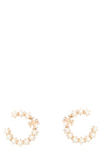 Load image into Gallery viewer, Kira Pearl Loop earrings
