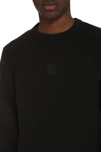 Load image into Gallery viewer, Cotton crew-neck sweatshirt with logo
