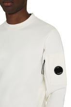 Load image into Gallery viewer, Cotton crew-neck sweatshirt with logo
