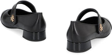 Load image into Gallery viewer, Leather Mary-Jane pumps
