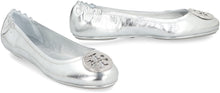 Load image into Gallery viewer, Minnie Travel metallic leather ballet flats
