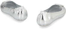 Load image into Gallery viewer, Minnie Travel metallic leather ballet flats
