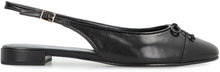 Load image into Gallery viewer, Leather slingback pumps
