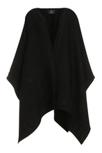 Load image into Gallery viewer, Jacquard blend wool cape
