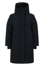 Load image into Gallery viewer, Long down jacket with hood
