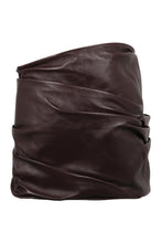 Load image into Gallery viewer, Leather mini skirt
