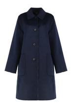 Load image into Gallery viewer, Reversible wool coat
