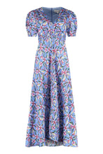 Load image into Gallery viewer, Lea printed silk dress
