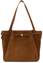 Load image into Gallery viewer, Nubuck leather tote bag
