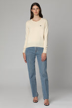 Load image into Gallery viewer, Bea cotton blend crew-neck sweater

