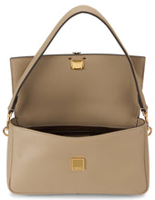 Load image into Gallery viewer, Elegant beige shoulder bag with buckle
