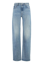 Load image into Gallery viewer, The Lasso Heel wide-leg jeans
