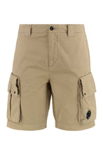 Load image into Gallery viewer, Cotton cargo bermuda shorts

