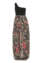 Load image into Gallery viewer, Printed one-shoulder dress
