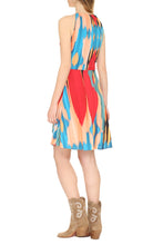 Load image into Gallery viewer, Printed crepe dress
