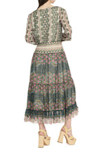 Load image into Gallery viewer, Isabel printed silk dress
