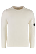 Load image into Gallery viewer, Cotton blend crew-neck sweater
