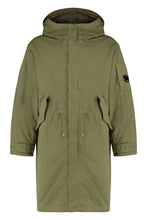Load image into Gallery viewer, Hooded cotton parka
