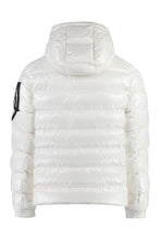 Load image into Gallery viewer, Salux hooded nylon down jacket
