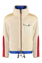 Load image into Gallery viewer, Plattiers reversible eco-shearling bomber jacket
