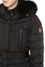 Load image into Gallery viewer, Beverley fur hood down jacket
