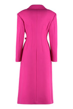 Load image into Gallery viewer, Double-breasted wool coat
