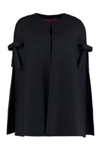 Load image into Gallery viewer, Wool cape coat
