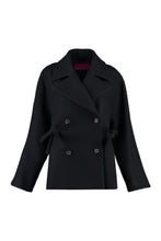 Load image into Gallery viewer, Double-breasted virgin wool jacket
