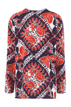 Load image into Gallery viewer, Printed silk blouse
