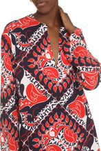 Load image into Gallery viewer, Printed silk blouse
