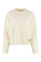 Load image into Gallery viewer, Virgin wool crew-neck sweater
