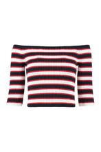 Load image into Gallery viewer, Ribbed knit crop top
