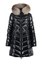Load image into Gallery viewer, Fulmarus hooded techno fabric down jacket
