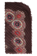 Load image into Gallery viewer, Wool jacquard scarf
