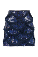 Load image into Gallery viewer, Gorgonzola sequin mini skirt
