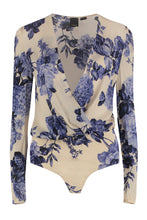 Load image into Gallery viewer, Barberino floral print bodysuit-blouse
