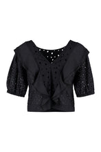 Load image into Gallery viewer, Volterra broderie anglaise cotton blouse
