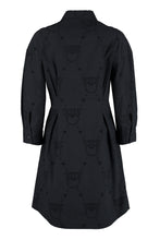 Load image into Gallery viewer, Broderie anglaise details cotton shirtdres
