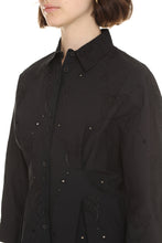 Load image into Gallery viewer, Broderie anglaise details cotton shirtdres

