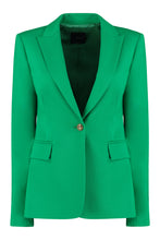 Load image into Gallery viewer, Signum single-breasted viscose blazer
