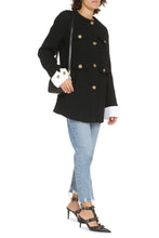 Load image into Gallery viewer, Carolina gold-tone metal button coat
