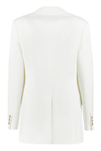 Load image into Gallery viewer, Single-breasted viscose blazer
