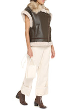 Load image into Gallery viewer, Gema faux sheepskin waistcoat
