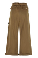 Load image into Gallery viewer, Page stretch cotton cargo trousers
