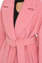 Load image into Gallery viewer, Cibella belted coat
