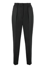 Load image into Gallery viewer, Pietra stretch wool carrot-fit trousers
